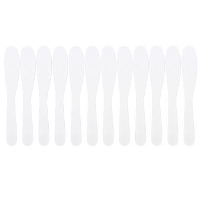 12pcs DIY Mask Spatula, Home Skin Care Mask Mixing Spoon Applicator Accessory