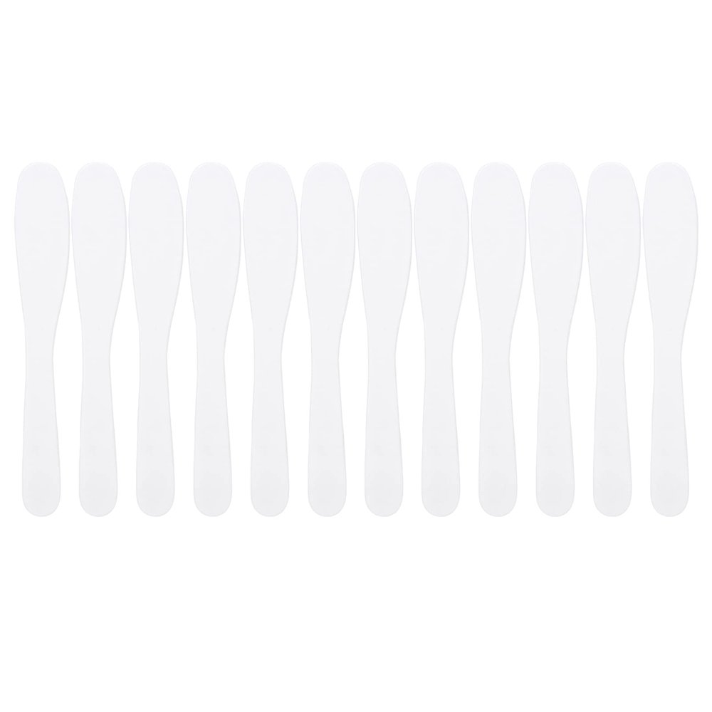 12pcs DIY Mask Spatula, Home Skin Care Mask Mixing Spoon Applicator Accessory