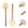 Uonlytech Bath Brush Handle Mesh Shower Scrubber for Body Cleaning Soft Bath Sponge for Men and Women Convenient Storage Gentle Exfoliation and Relaxation view 4