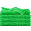 4 Pieces African Net Bath Sponge African Exfoliating Long Net Sponge Exfoliating Shower Body Scrubber Skin Smoother for Daily Use(Green, 25.6 x 7.9 inch) view 1