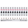 ABB Set 12x Leitungsschutzschalter S201-B16 + 1x Phasenschiene PS3/12 view 1