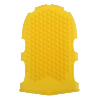 2 Glove Bath Brush Back Scrubber exfoliating Brush Bath Cleaning Silicone Bath Gloves Scrubber Soft Bristle Brush Shower Massager Scrubber loofah Body Baby