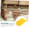 2 Glove Bath Brush Back Scrubber exfoliating Brush Bath Cleaning Silicone Bath Gloves Scrubber Soft Bristle Brush Shower Massager Scrubber loofah Body Baby view 4