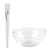 SOLUSTRE 12pcs Tool Kit for Transparent Mixing Bowls Applicator Brush Washable Reusable Skin-friendly Bowls Compact for Easy Use and Cleaning view 1