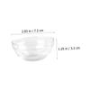 SOLUSTRE 12pcs Tool Kit for Transparent Mixing Bowls Applicator Brush Washable Reusable Skin-friendly Bowls Compact for Easy Use and Cleaning view 2