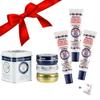 Rose bud Salve - Collectors Lavish Layers 3x Set & 3x Rosebud Trio Lip Balm - Original Salve, Minted Rose, Strawberry Lip Balm & Trio Lip Gloss Tubes - Christmas Gift Set with Ebook view 1