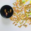 12 Colors Set - Coffee Cup Shape Sequins Holographic Glitter - Festival Rave Beauty Makeup Face Body Nail Art Decoration 12C view 3