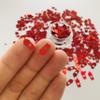 12 Colors Set - Coffee Cup Shape Sequins Holographic Glitter - Festival Rave Beauty Makeup Face Body Nail Art Decoration 12C view 4