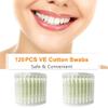 120 Pcs/Pack Lips Oil Cotton Swabs Disposable Oil Q-tip Applicators for Protect Lip Gum Anti-Dry Moisture Use Before Teeth Whitening view 2