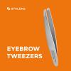 STALEKS PRO Expert 61 Type 4 Professional Eyebrow Tweezers  Narrow Beveled Stainless Steel for Fine Brows & High Sensitivity (Compact) view 4