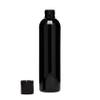 8oz Refillable Cosmo Bullet Bottles - Black with 24-410 Black Disc Cap (Set of 15) view 3