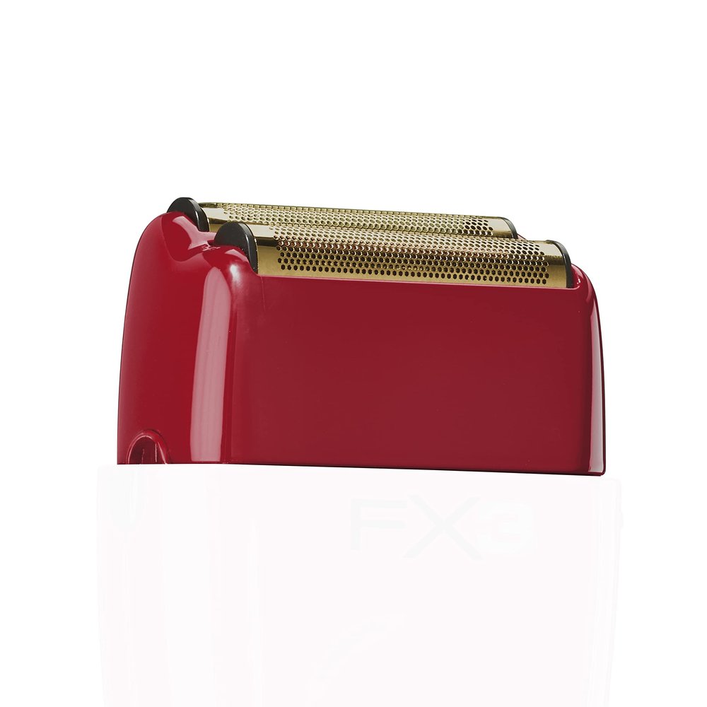 BaBylissPRO Barberology Professional FXX3RFB FX3 Red Replacement Double Foil Shaver Head with 2 Cutters