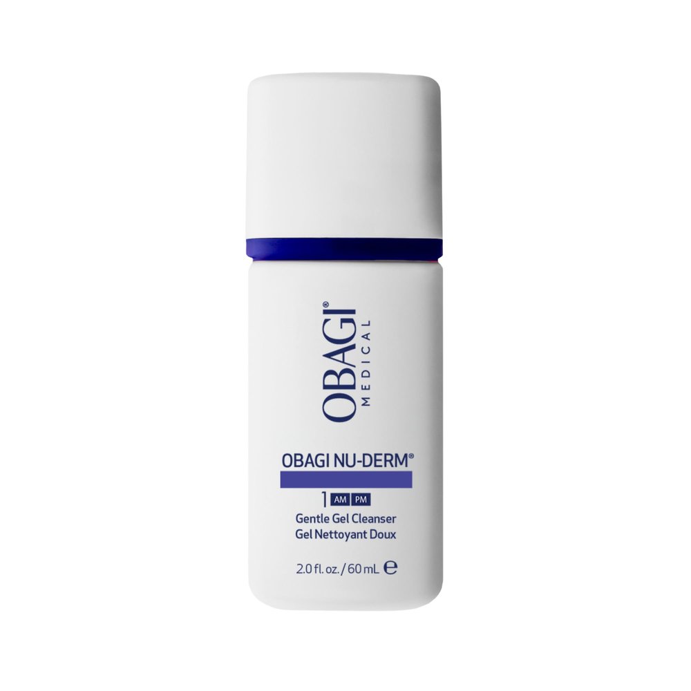 Obagi Nu-Derm Gentle Cleanser Cleanser that Removes Daily Impurities & Makeup For Normal to Dry & Sensitive Skin 2 oz, Travel Size