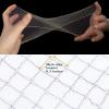 10PCS Blonde Invisible Mesh Hair Nets - Elastic Edge, 20" Individual Packing for Women's Hair Buns, Sleeping, Ballet, Kids, Cooking, Wigs view 3