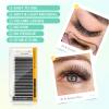 NAGARAKU W Eyelash Extensions High Capacity 54 Rows 3D Volume Premade Fan 0.07mm D Curl 7-15mm Mix Matte Black Easy Fanning yy Eye Lashes Handwoven W Shaped Wispy Cluster Professional Lash Supplies view 2
