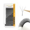 NAGARAKU W Eyelash Extension 3D Volume Premade Fan 0.07mm C curl 8-15mm mix Faux Mink Matte Black Cluster Easy Fanning yy Eye Lashes view 1
