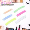 6 Pairs Lash Lift Rods Pads Colorful Silicone Reusable Eyelash Perming Pad Makeup Tool for Beauty Salon view 2