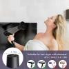 Silicone Hair Dryer Diffuser Collapsible 6 Colors Available Portable Hair Salon Tools for Home and Travel (Black) view 4