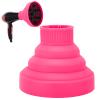 Silicone Hair Dryer Diffuser Collapsible 6 Colors Available Portable Hair Salon Tools for Home and Travel (Pink) view 2