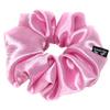 Iuptown Chic Jumbo Oversized XL Satin Scrunchies for Women Girls, Frizz Prevention, Sleep Hair Holder Scrunchy, Large Elastic Ties Band for Ponytail Bun, Satin Hair Ties for Breakage Prevention - Pink view 2