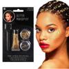 Gold Glitter Make Up With Applicator - 1 Set -Stunning, Perfect Costume Accessory For Festivals, Parties, Halloween, Cosplay & Events view 1