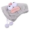 Beaupretty Rapid Drying Towel Microfiber Hair Drying Caps Ultra Absorbent Fast Drying Hair Turban Wrap Towels Cartoon Shower Cap for Girls and Women (Grey) Rapid Drying Hair Towel view 3
