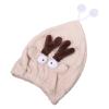 Beaupretty 1pc Cartoon Hair Drying Cap Super Absorbent Shower Hat for Fast-drying Wet Hair Lightweight Fleece Wrap for Home and Travel for Friends view 4