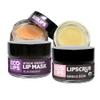 Eco Lips Vanilla Bean Lip Sugar Scrub & Blackberry Intensive Overnight Lip Repair Mask Duo - 100% Organic Lip Care Treatment - Gently Exfoliate, Polish, & Repair Dry, Flaky Lips view 1