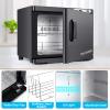 DEPFALL Hot Towel Warmer, Professional 23L Large Capacity Hot Towel Cabinet, 2-in-1 Spa Towel Warmers for Facials, Barber, Salon, Esthetician, Upgrade Fast Heating Aluminum Interior, Black view 2