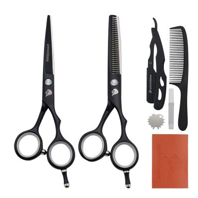 5.5" Shaving Razor Hairdressing Scissors Salon Hairdresser Tools Japan Cutting Shears Hair Styling Scissors Haircut Thinning Scissor