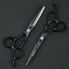 5.5" Professional Hair Cutting Shears Japan Haircut Kit Cheap Barber Thinning Scissors Hair Styling Scissors Salon Shears Cutting Scissor view 2