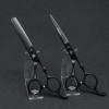 5.5" Professional Hair Cutting Shears Japan Haircut Kit Cheap Barber Thinning Scissors Hair Styling Scissors Salon Shears Cutting Scissor view 3