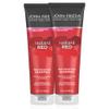 John Frieda Radiant Red Shampoo, Enhances Red Shades with Pomegranate and Vitamin E, 8.3 oz (Pack of 2) view 1