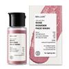 BRILLARE Real Rose Powder Facial Cleanser, Mild Face Exfoliator with Rose Petal Powder & Sandalwood, Paraben & Sulfate-free, Complete Natural Skincare, for Men & Women, 15gm view 1