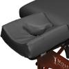 ErgonomicDream Face Cushion Pillow Memory Foam Universal headrests Cradle in Black view 1