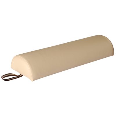 9"x26" Semi-round Massage Bolster -Cream