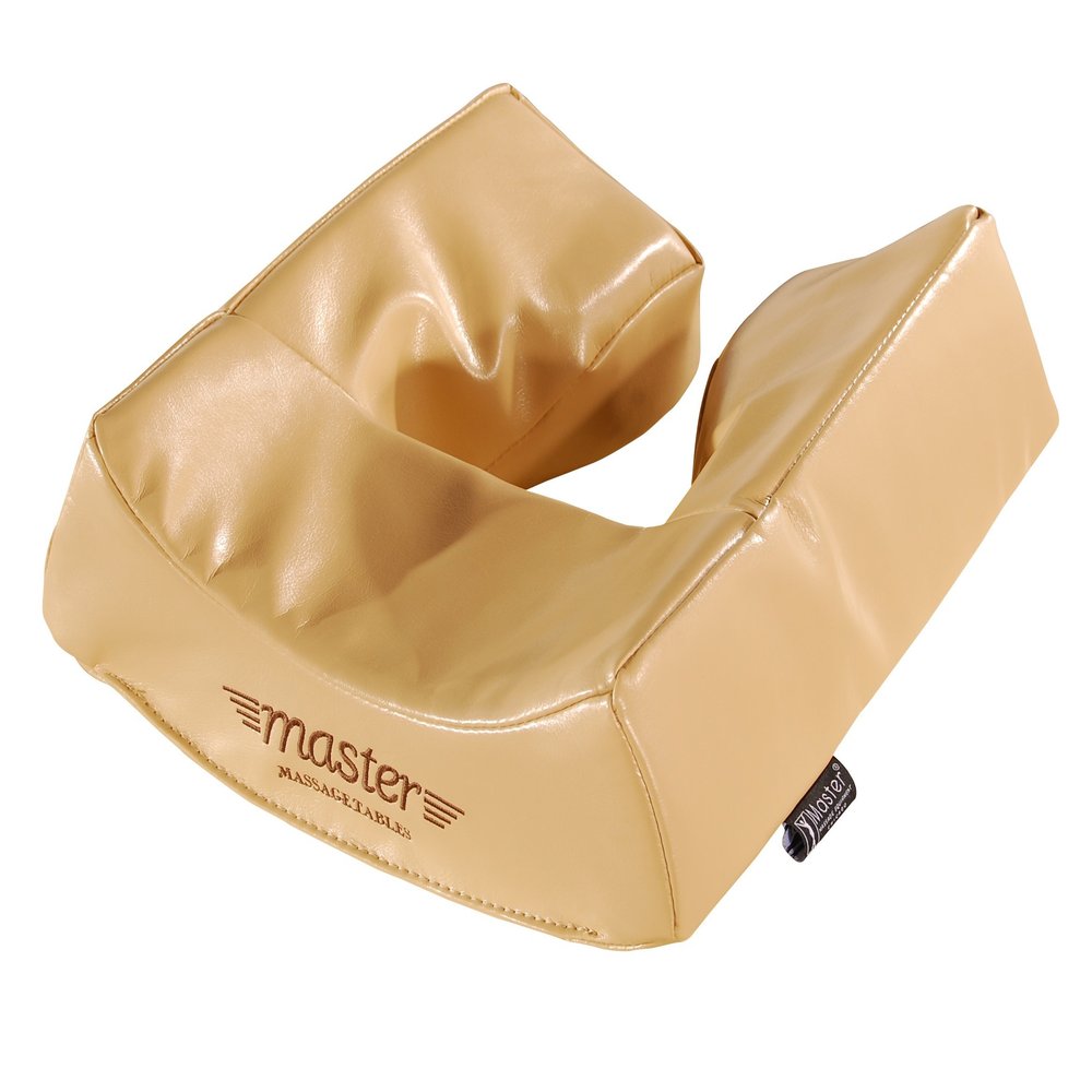 Master Massage ErgonomicDream Face Cushion Pillow Memory Foam Universal headrests Cradle in Cream