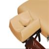 Master Massage ErgonomicDream Face Cushion Pillow Memory Foam Universal headrests Cradle in Cream view 2