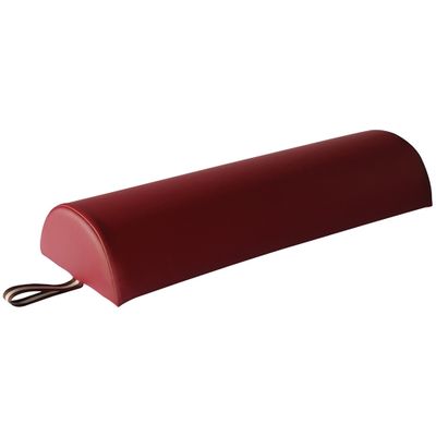 6" Half Round Bolster - Burgundy