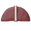 6" Half Round Bolster - Burgundy view 3
