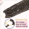 8 Packs Passion Twist Hair 6 Inch Pre-twisted Passion Twist Crochet Hair Pre-looped Crochet Braids Hair for Women Passion Twists Braiding Hair Synthetic Hair Extensions view 4