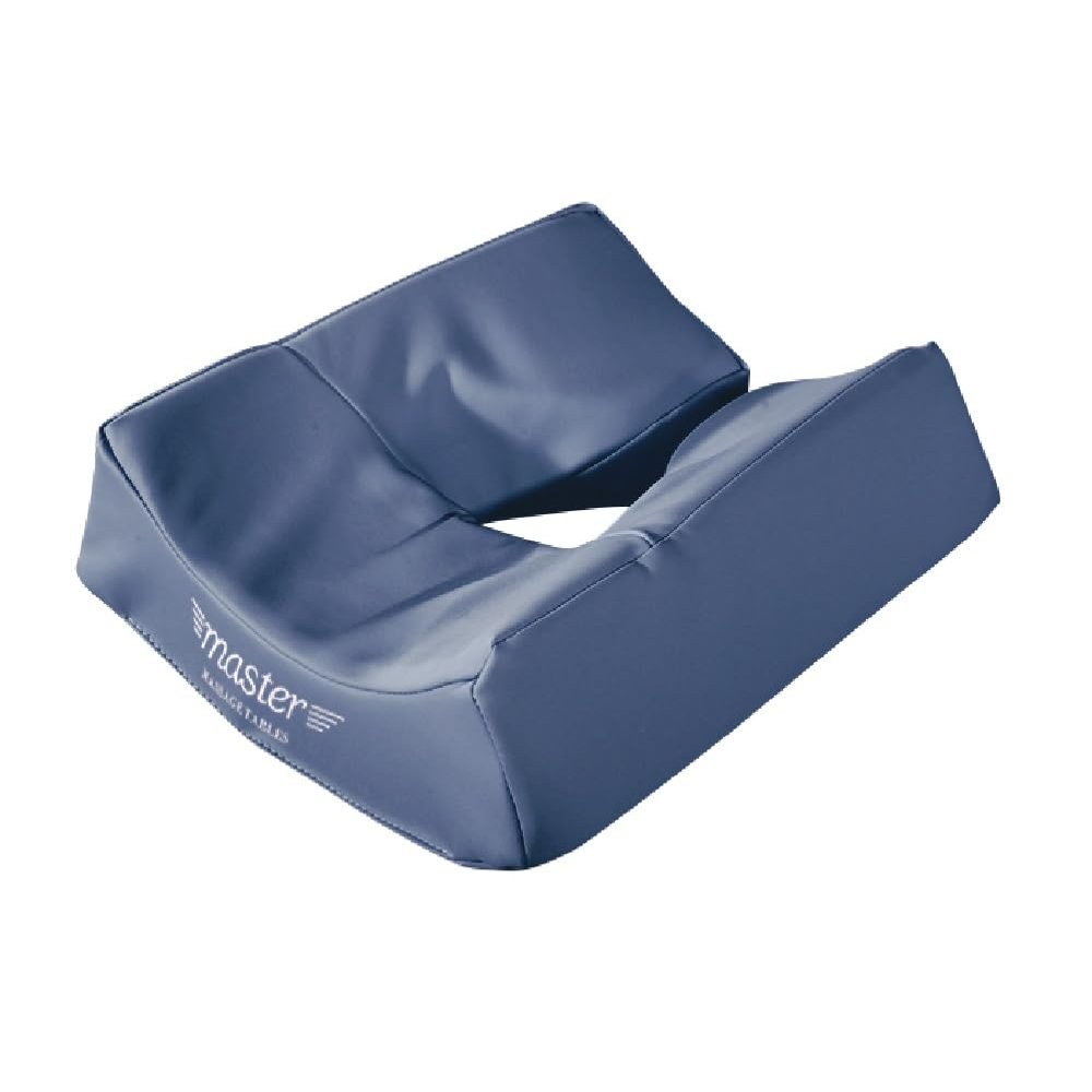 Master Massage ErgonomicDream Face Cushion Pillow Memory Foam Universal headrests Cradle in Royal Blue