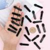 AUEAR, 50 Pack Disposable Eye Shadow Brushes Applicators Sponge Oval Tipped Dual Sides Brush Makeup Tool Black view 4