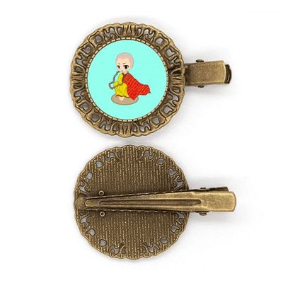 Reference Monks Hairpin Headdress Brooch Hair Clip Barrette
