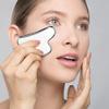 JJZXD Stainless Steel Scraper Facial Massage Gua Sha Tool Face Lift Anti-Aging Skin Tightening Cooling Metal Contour Reduce Puffiness (Color : Silver) view 4