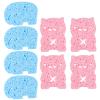 8pcs bath sponge cleaning sponge Child Bath Shower Sponge cute loofah sponge shower sponge pad kids shower puff exfoliating pad cleaning supply decorate wood pulp cotton Body baby view 1