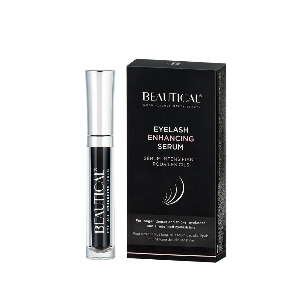 BEAUTICAL Eyelash Serum  Lash Enhancing & Conditioning Formula with Botanical Ingredients for the Appearance of Fuller, Shinier & Healthier-Looking Lashes  Nourishing Lash Care, 3ml