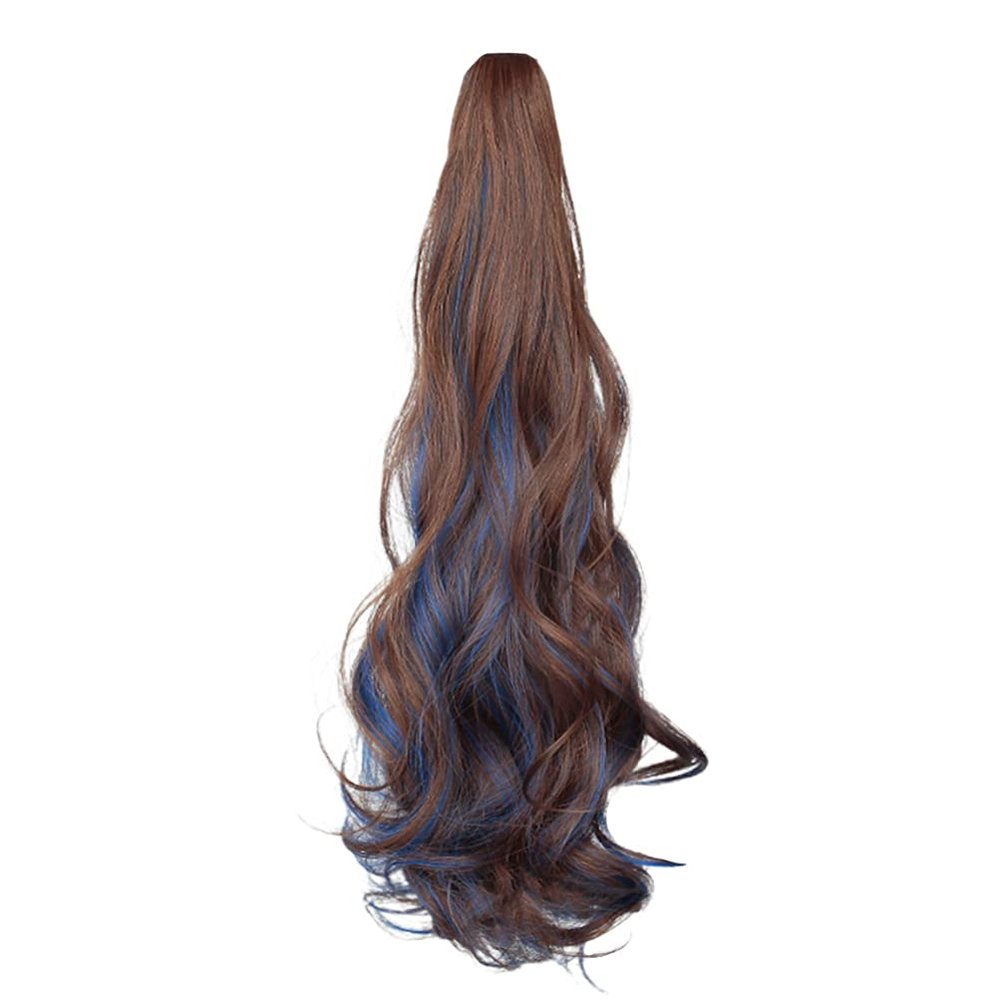 Beaupretty 1pc Wavy Ponytail Hair Clip Extension Fashionable Style Synthetic Hairpiece for Daily Wear Lightweight and Comfortable for Casual and Formal Looks