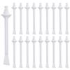 Plastic Wax Applicator Sticks and Disposable Spatulas - 50 Pieces for Nostril Cleaning, Nose Hair Removal, and Waxing view 1