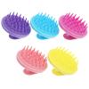 Beaupretty 5pcs Silicone Hair Scalp Massage Scrubbers for and Hair Growth Gentle Exfoliating Brush for Shower Lightweight and Scalp Care Tool view 1